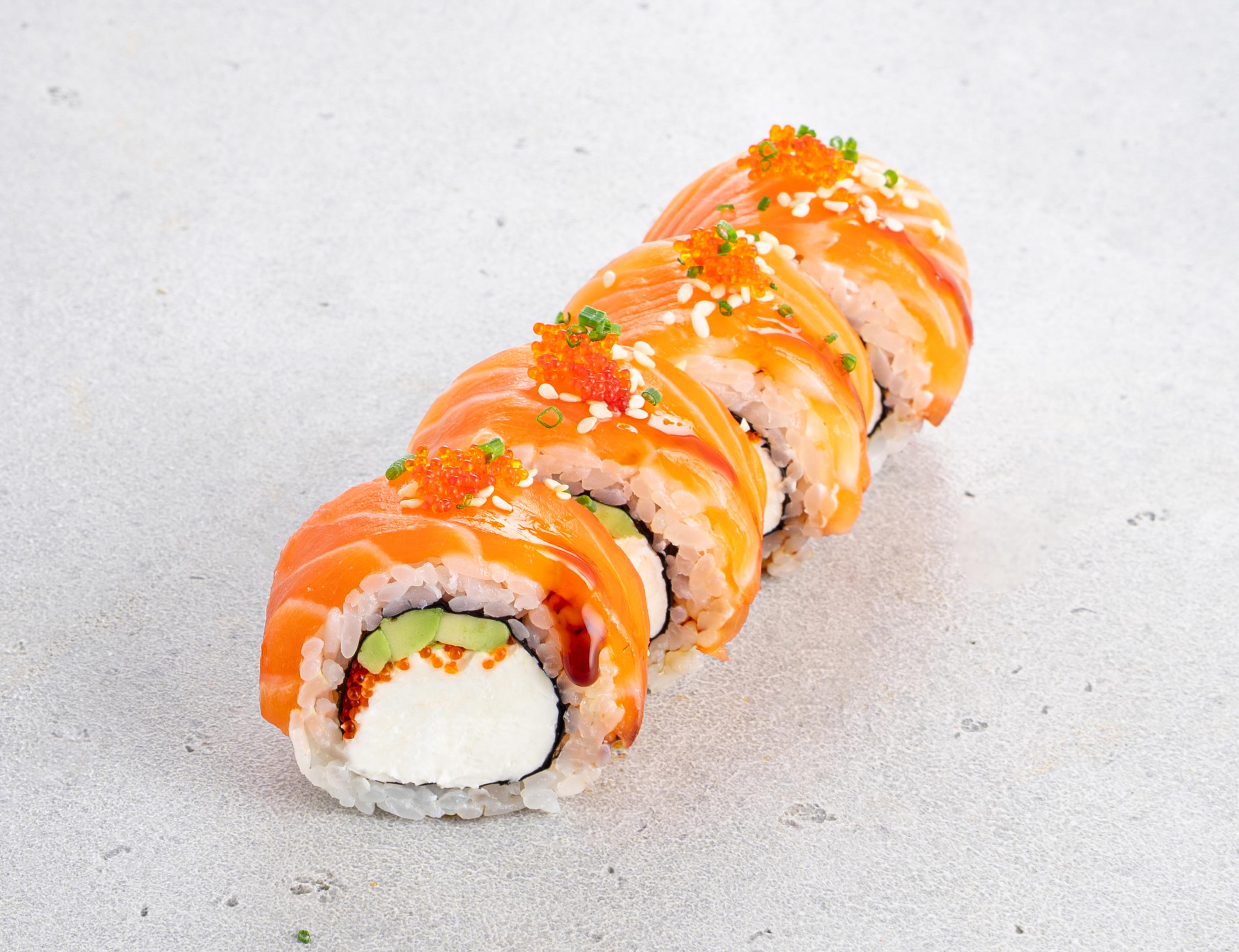 Ролл Филадельфия с авокадо (4 шт)