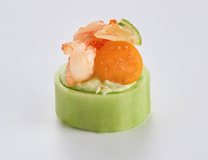 Фреш ролл с креветкой и лаймом (6 шт)