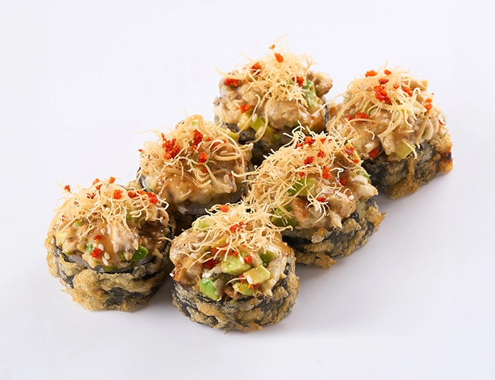 Темпура ролл с угрем (6 шт)